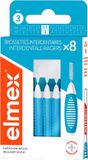 Elmex Interdentale Ragers 1,1 mm Blauw ISO Maat 3 8 stuks