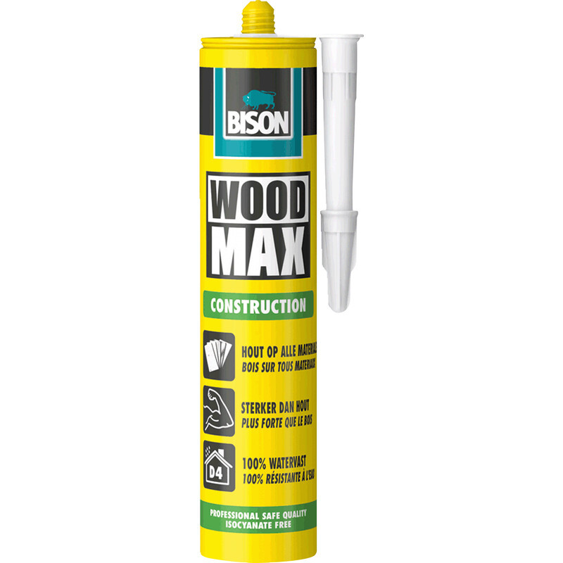 Bison Wood Max constructielijm 380g