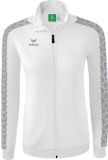 Erima Essential Team Tracktop Jack Dames - Monument Grey / Wit | Maat: 38