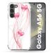 Versterkte Samsung Galaxy A56 5G Love Heart Pink Staande op Wit Versterkte hoes
