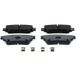 Bosch Kit de plaquettes de frein, frein à disque 0 986 460 008 Mitsubishi
