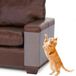 Krasbescherming voor katten, 10 stuks, met zelfklevende krasbeschermingsfolie, transparante krasbeschermingsfolie voor katten en honden, voor meubels, bank, deur, muur, krasafweer (43 x 30 cm)