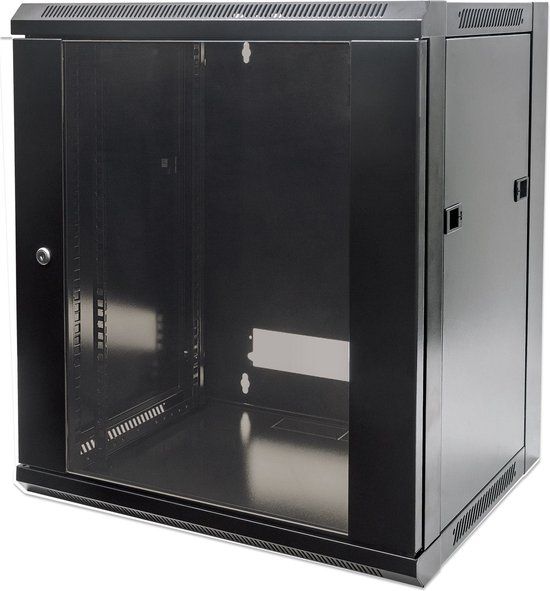 Intellinet 711937 – 19 inch-patchkast – 15 HE – Zwart (RAL 9005)