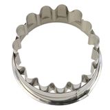Staedter Linzer Welser-ringerl buitenring, zilverkleurig, 4 cm
