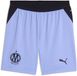 PUMA Olympique Lyon Short Kind 12 jaar Paars Polyester