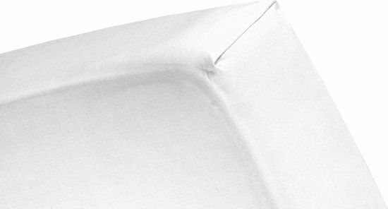 Cinderella Jersey Hoeslaken - 200x200 cm - Wit