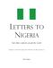 Letters to Nigeria: And other countries around the world