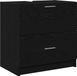 vidaXL Armoire de salle de bain Chêne noir 59 x 37 x 59 cm Bois transformé