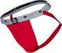 MM Sports The Original Swimmer/Jogger Jockstrap 1 inch Red - MAAT L