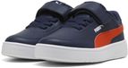 PUMA Court Classic Clean AC PS Unisex Lage Sneakers - Synthetisch, Rubber - Navy-Red Flash - Maat 29