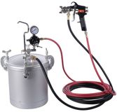 AIRPRO Bol Drukvat 10 liter met verfpistool