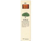 Tombow Recycled potloden - Grafietpotloden - 2B - 12 stuks