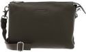 MANDARINA DUCK Leren schoudertas Mellow Leather Crossover Bag Winter Olive olijfgroen