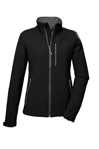 killtec Dames Softshelljas/outdoorjas - KOS 264 WMN SFTSHLL JCKT - black - maat 50