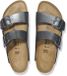 Birkenstock Arizona, Birko Flor - Zwart - Maat 36