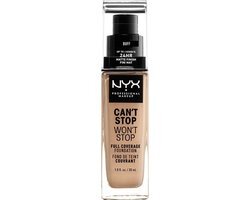 NYX Professional Makeup CANT STOP WONT STOP 24-HOUR FNDT - BUFF