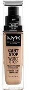 NYX Professional Makeup CANT STOP WONT STOP 24-HOUR FNDT - BUFF