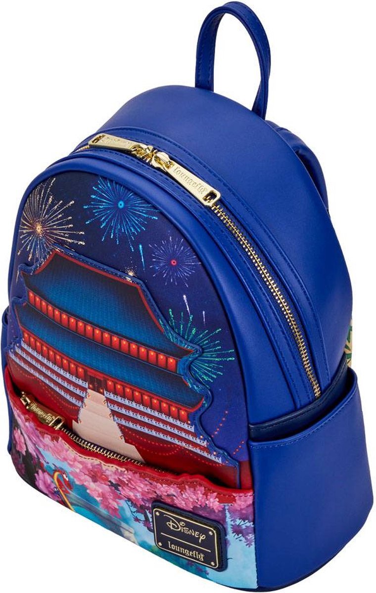 Loungefly Disney by Backpack Mulan Castle Light Up