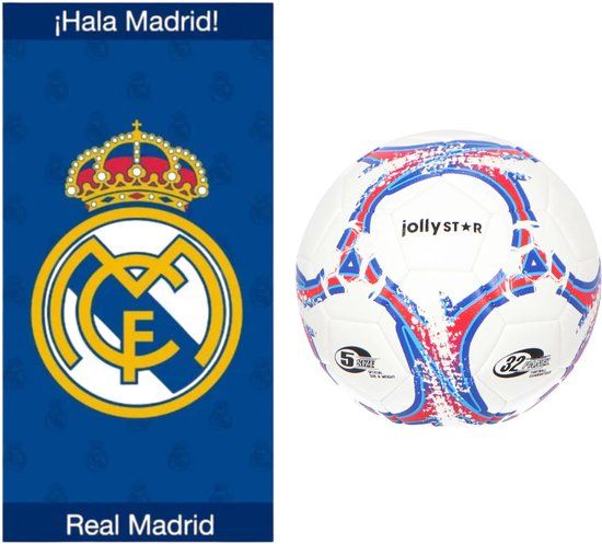 4KidsOnly Real Madrid strandlaken + voetbal