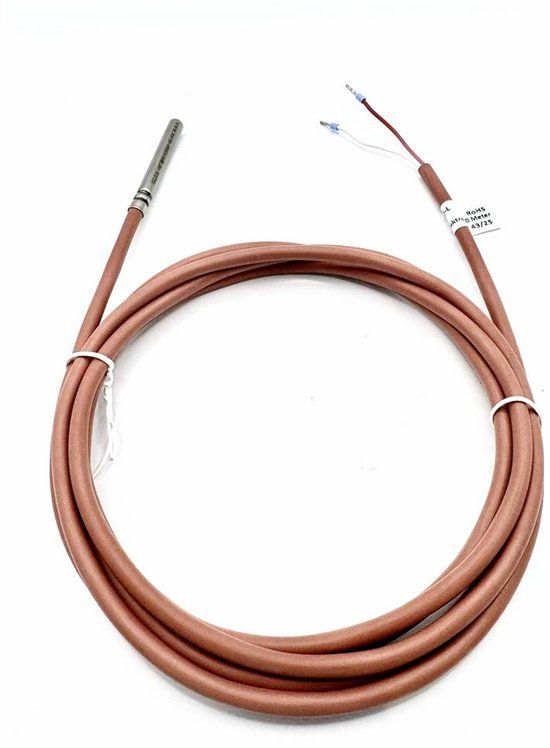 Enda K1-PT100-S-6x50-2M-2L Temperatuursensor