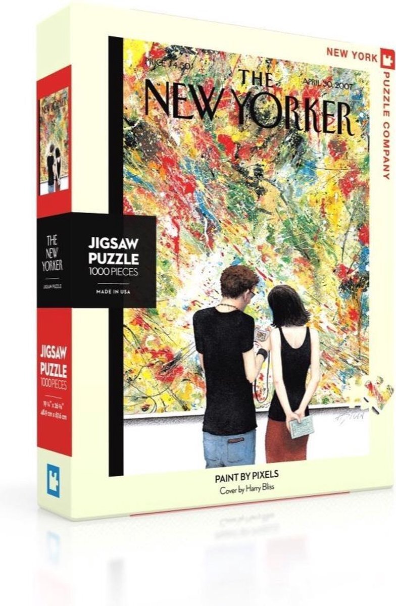 The New York Puzzle Company Paint by Pixels - NYPC New Yorker Collectie Puzzel 1000 Stukjes