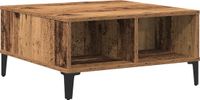 vidaXL Salontafel Oud Hout 60 x 60 x 30 cm