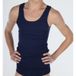Beeren Set van 3x stuks heren hemd/singlet navy blauw 100% katoen - Herenondergoed hemden, maat: L
