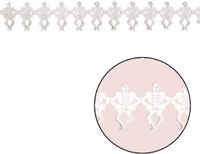 Merkloos / Sans marque Fiestas Guirca Halloween Slinger Skelet 4m