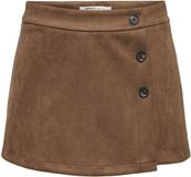 Only Broek Onladdi Hw Faux Suede Skort Cc Pnt 15376528 Soft Slit Dames Maat - W42