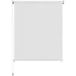 Maison Exclusive - Store extérieur, dimensions : 105 (largeur) x 140 (hauteur) cm, couleur : blanc