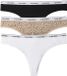 Calvin Klein Culotte brésilienne 3-pack pour femme - Noir