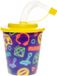 Duckiez 3D Beker Met Rietje En Deksel 'Gamer' - 12 stuks