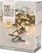 Merkloos Kerstverlichting - 120 LED lampjes - warm wit - 9 meter - IP44 adapter