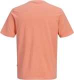 JACK&JONES JCOFUSION DOTS PRINT TEE SS CREW SN T-shirts Homme XL Coton Col rond Manches courtes Persimmon Casual Printemps/Été 2026