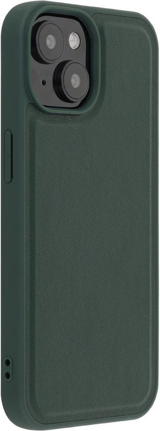 Accezz Hoesje - Geschikt voor Apple iPhone 15 - Edge Backcover geschikt voor MagSafe - Groen
