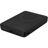 Belkin BoostCharge - Mobiele oplader - slank, magnetisch, met Qi2 - 10000 mAh - 30 watt - Fast Charge - 2 uitgangsaansluitingen (USB-C) - op kabel: USB-C - zwart