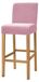 Tabouret de bar Ensemble de 2 Housse de tabouret de bar avec dossier