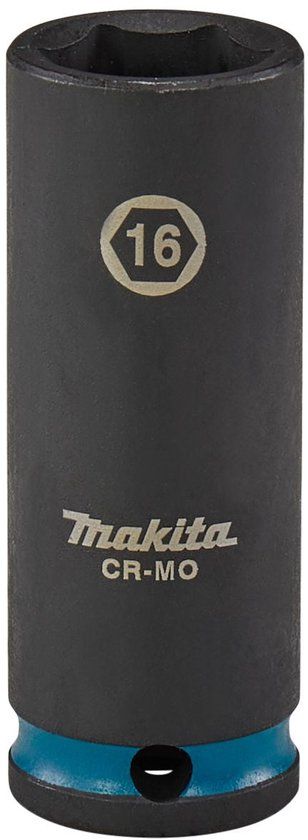 Makita E-16330 Impact Black Krachtdop 3/8 lang | 16 mm