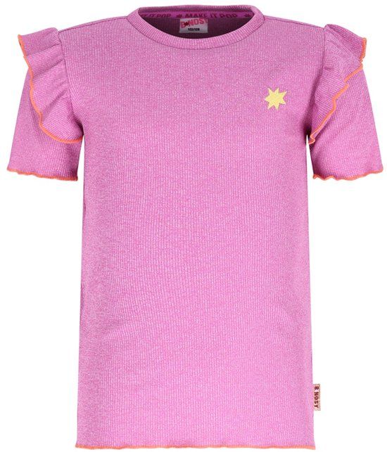 B.Nosy Y602-5431 Meisjes T-Shirt Violet - Maat 110