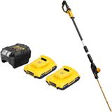 DeWalt DCMPH 566 D2 accu heggenschaar 18 V 55 cm + 2x accu 2.0 Ah + lader