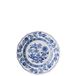 Hutschenreuther Blauw uienpatroon ontbijtbord 19 cm vlag
