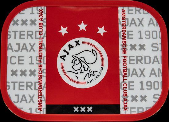 Ajax Lunchbox Wit/Rood Logo