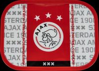 Ajax Lunchbox Wit/Rood Logo
