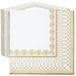 Table Fun 100 x zachte gouden papieren servetten, wegwerpservetten voor verjaardag, bruiloft, Kerstmis, oudejaarsavond, jubilea, tafel- en cateringservies, recyclebaar, 33 cm