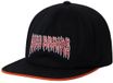 Brixton Bass Brains Reaper Snapback Unisex Cap - Zwart