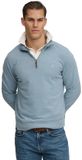 Superdry Classic Essential Half Rits Trui Blauw L Man