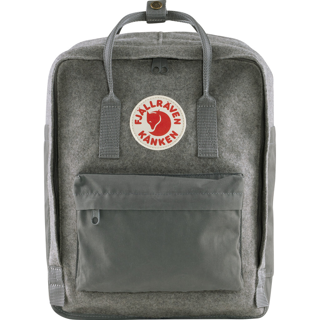 Fjällräven Kånken Re-Wool Granite Grey 16L