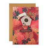 Hallmark Kerstkaart - Hedendaags ontwerp met hangende bevestiging