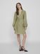VILA VIPANDY L/S SHORT DRESS NOOS Dames Jurken Groen Maat 40