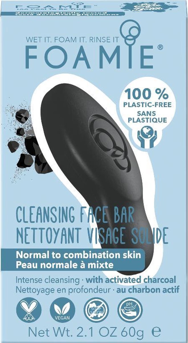 Foamie Face Bar Too Coal To Be True